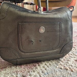Vintage Coach Metallic Leather Handbag
